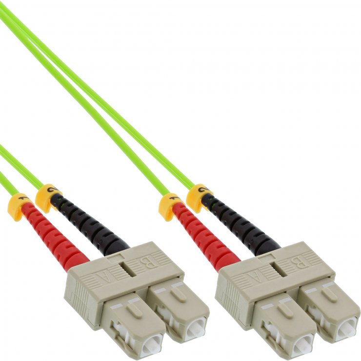 Imagine Cablu fibra optica SC-SC Duplex OM5 10m, InLine IL83510Q
